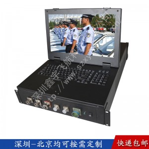 15寸上架式CPCI工業(yè)便攜機(jī)機(jī)箱定制加固筆記殼軍工電腦