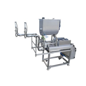 雙頭臥式榴蓮醬灌裝機(jī)、雙頭醬料拌面醬灌裝機(jī)