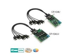 ▲CP-134U 串口卡、MOXA 智能制造、