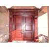 原木門批發(fā)-【供銷】福建優(yōu)惠的雙開別墅門