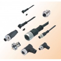 艾可斯M8/M12圓形連接器  標(biāo)簽：傳感器連接器