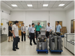 蘇州市市場監(jiān)管局副局長韋鋒到蘇州市計(jì)量院調(diào)研實(shí)驗(yàn)室建設(shè)工作