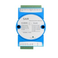 八路4-20MA/0-5V轉(zhuǎn)RJ45網(wǎng)絡(luò)串口數(shù)據(jù)采集模塊