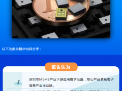 深圳MEMS產(chǎn)業(yè)發(fā)展白皮書(shū)