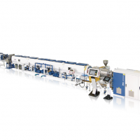 高速節(jié)能型HDPE實壁管擠出生產(chǎn)線