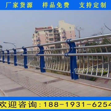 番禺不銹鋼復(fù)合管天橋護欄 人行道防