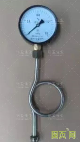 壓力表與管道連接之間為什么要彎一個圈?(圖1) 壓力表與管道連接之間為什么要彎一個圈?(圖1)