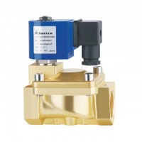 三力信_(tái)SLP二位二通大口徑先導(dǎo)式膜片電磁閥/常閉型_電磁閥