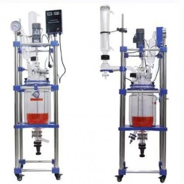 實驗室雙層玻璃反應釜10L20L30L50L 