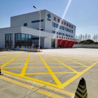 蘇州園區(qū)斜塘消防通道路面標(biāo)線一米價格 蘇州工廠畫線價格