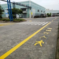 蘇州吳江同里工廠標(biāo)線 蘇州熱熔車道畫線一米5元