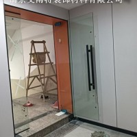 南京門面房玻璃門安裝