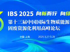中國(guó)國(guó)際生物質(zhì)能源與有機(jī)固廢資源化利用高峰論壇