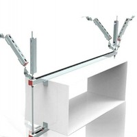 電纜橋架抗震支吊架 矩形風(fēng)管雙向支撐