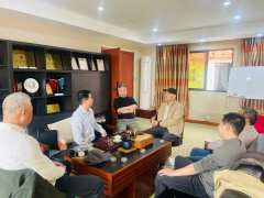 深耕一線(xiàn)暖企心 共話(huà)發(fā)展謀新篇 --商會(huì)走訪勾莊市場(chǎng)會(huì)員企業(yè)