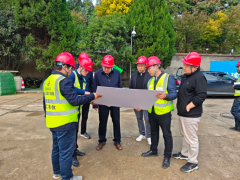 公司黨委書記、董事長任杰赴合肥片區(qū)項目調(diào)研指導(dǎo)并開展安全環(huán)保檢查