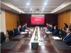 集團(tuán)公司黨組成員、副總經(jīng)理雷宏杰一行到上海欣盛調(diào)研