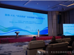 轉(zhuǎn)發(fā)|亭企供需促對(duì)接，儀表線(xiàn)纜贏新機(jī)！滁州—天長(zhǎng)“亭企供需”儀表線(xiàn)纜產(chǎn)業(yè)供需對(duì)接會(huì)圓滿(mǎn)舉辦